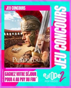 1 séjour de 2 jours tout compris pour 4 personnes au Puy du Fou
