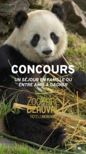 1 séjour de 2 jours pour 4 personnes au Zoopark de Beauval (41)