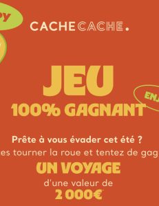 1 bon d'achat "Voyages Selectour" de 2000 euros