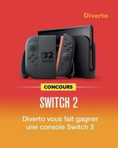 1 console Nintendo Switch 2 valeur 450 €