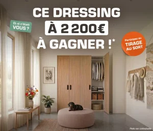 Dressing sur-mesure de la gamme Cub+iq valeur 2 200 €