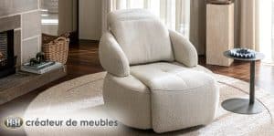 1 fauteuil Romane H&H valeur 1 899 €