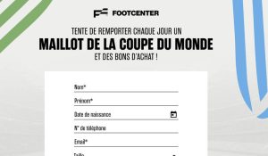 1 maillot officiel de la Coupe du Monde 2026