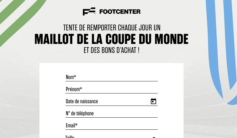 1 maillot officiel de la Coupe du Monde 2026