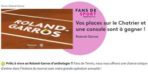 1 console PS5 avec le jeu "Tiebreak+: The Official Game of the ATP and WTA"