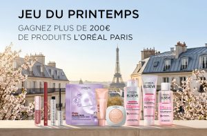 1 lot de produits de beauté "L'Oréal Paris" de 200 euros