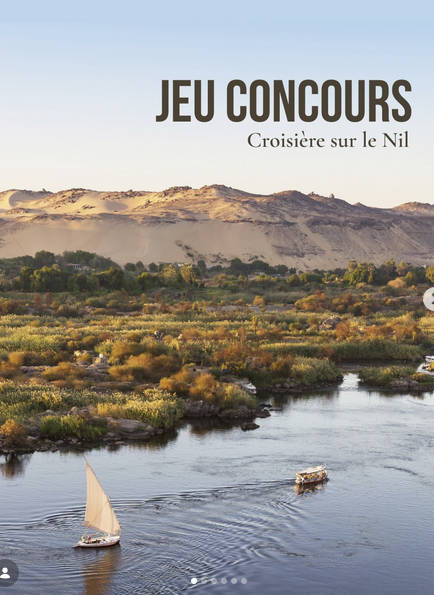 croisière sur le Nil à bord d'un dahabieh traditionnel de Luxe