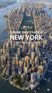 1 voyage d'une semaine pour 2 personnes à New York