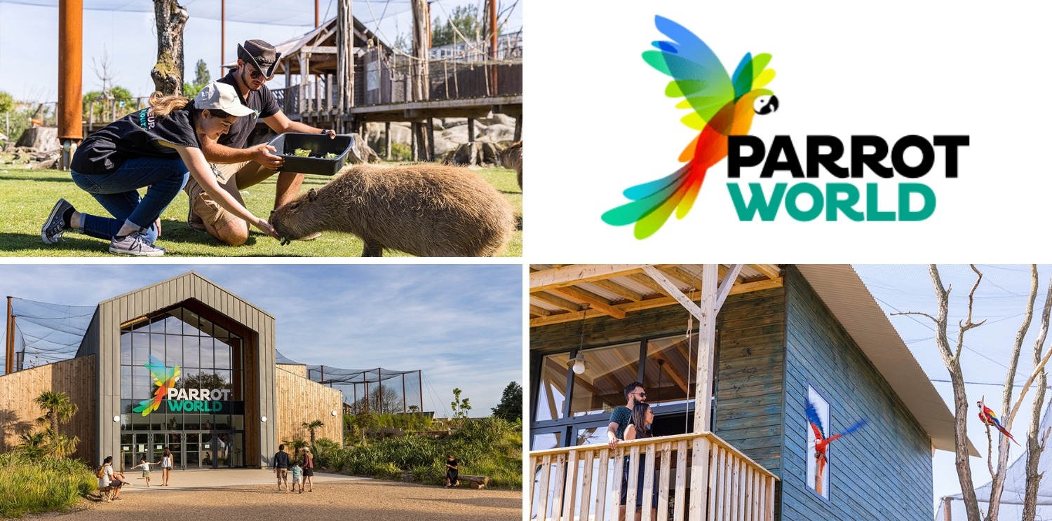 2 séjours en lodge Amazonie pour 4 au Parc Parrot World valeur 606 €