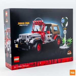 1 set LEGO "Jurassic World - Jurassic Park Jeep Wrangler"