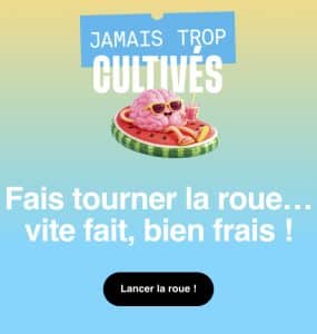 1 an de fruits et légumes frais valeur 960 €