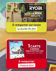 1 aspirateur balai Ryobi Brushless avec batterie et chargeur valeur 429 €