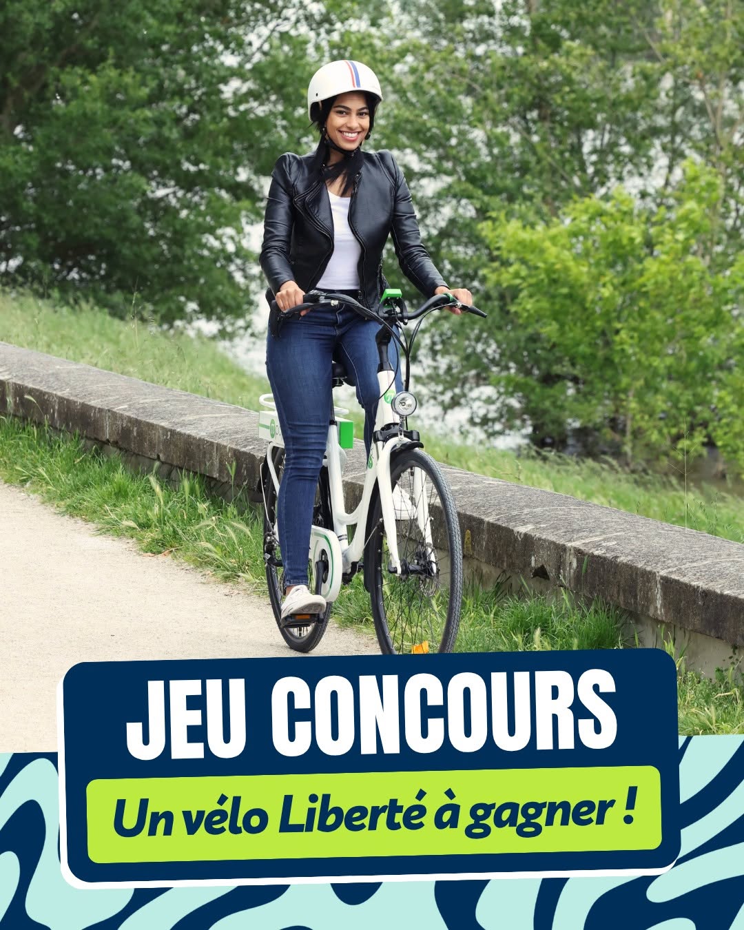 1 vélo électrique Liberté valeur 2 690 €