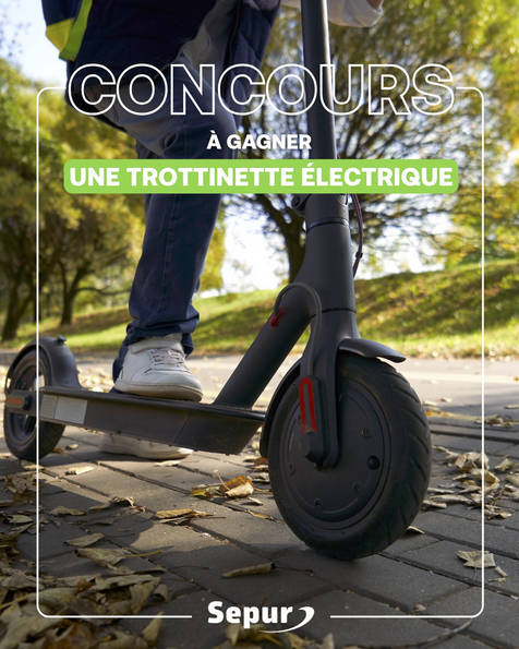 1 trottinette électrique valeur 299 €