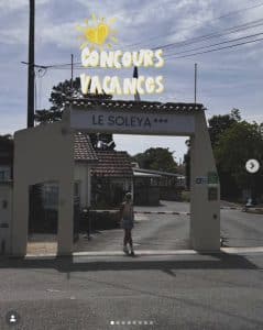 1 semaine dans le camping le soleya à Tharon-plage à 300m de la plage