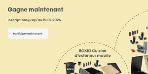 1 cuisine d'exterieur mobile Boxio