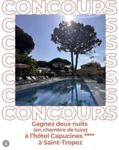 hôtel Capucines à Saint-Tropez