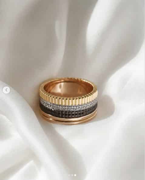 bague Boucheron "Quatre Classique Large"