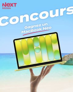 1 ordinateur portable MacBook Neo