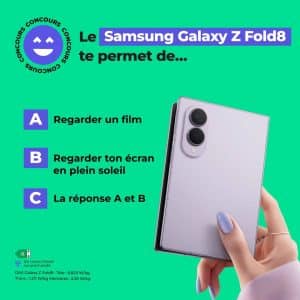 Samsung Galaxy Z Fold8 256Go