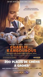 200 places de cinéma pour le film "Charlie et les kangourous"