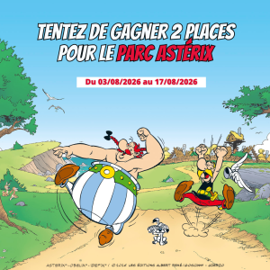 2 lots de 2 entrées au Parc Astérix