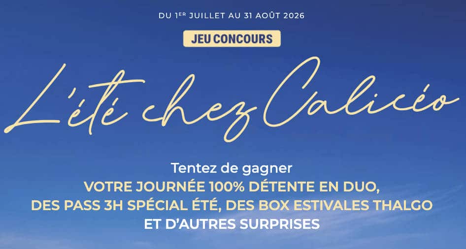 Calicéoo : Journée 100% Détente pour 2 personnes