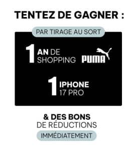 1 iPhone 17 Pro valeur 1 329 €