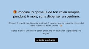 Japhy : 6 mois de croquettes pour chien