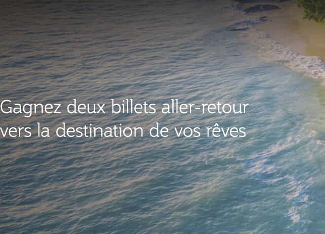 2 vols A/R "Qatar Airways" vers une destination au choix au départ de la France