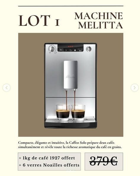 machine Melitta Caffeo Solo