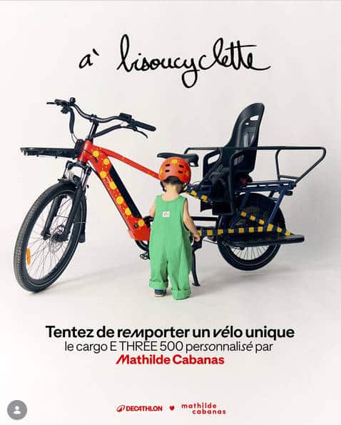 vélo cargo E-three 500