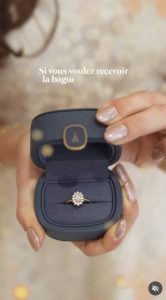 Bague or et diamant