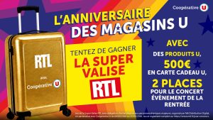 500€ en carte cadeau U