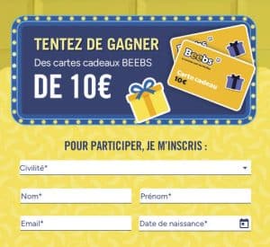 cartes cadeaux "Kiabi"