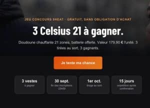 doudounes chauffantes Celsius 21