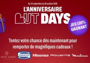 Jeu Anniversaire : But DAYS