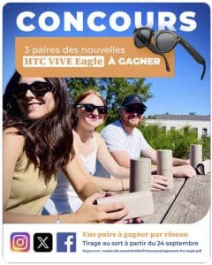 lunettes connectées HTC Vive Eagle