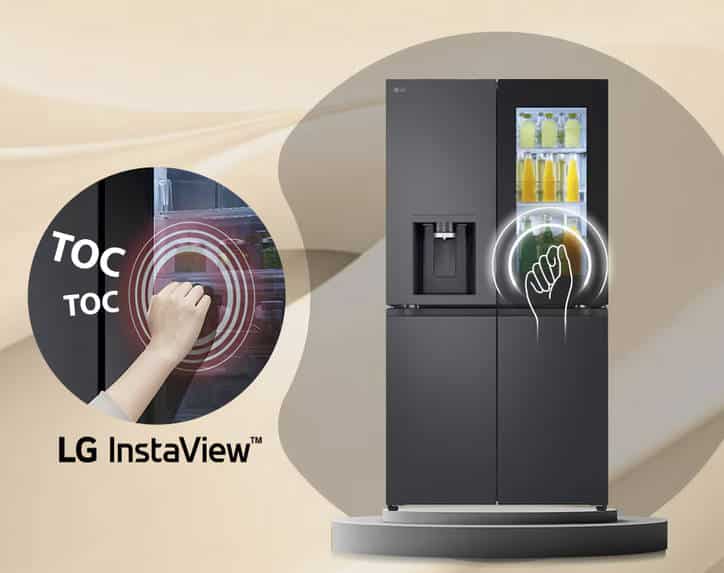 1 réfrigérateur LG InstaView