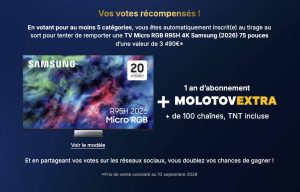 Samsung Micro RGB R95H 4K 75"
