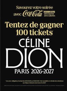 concert 2027 de Céline Dion