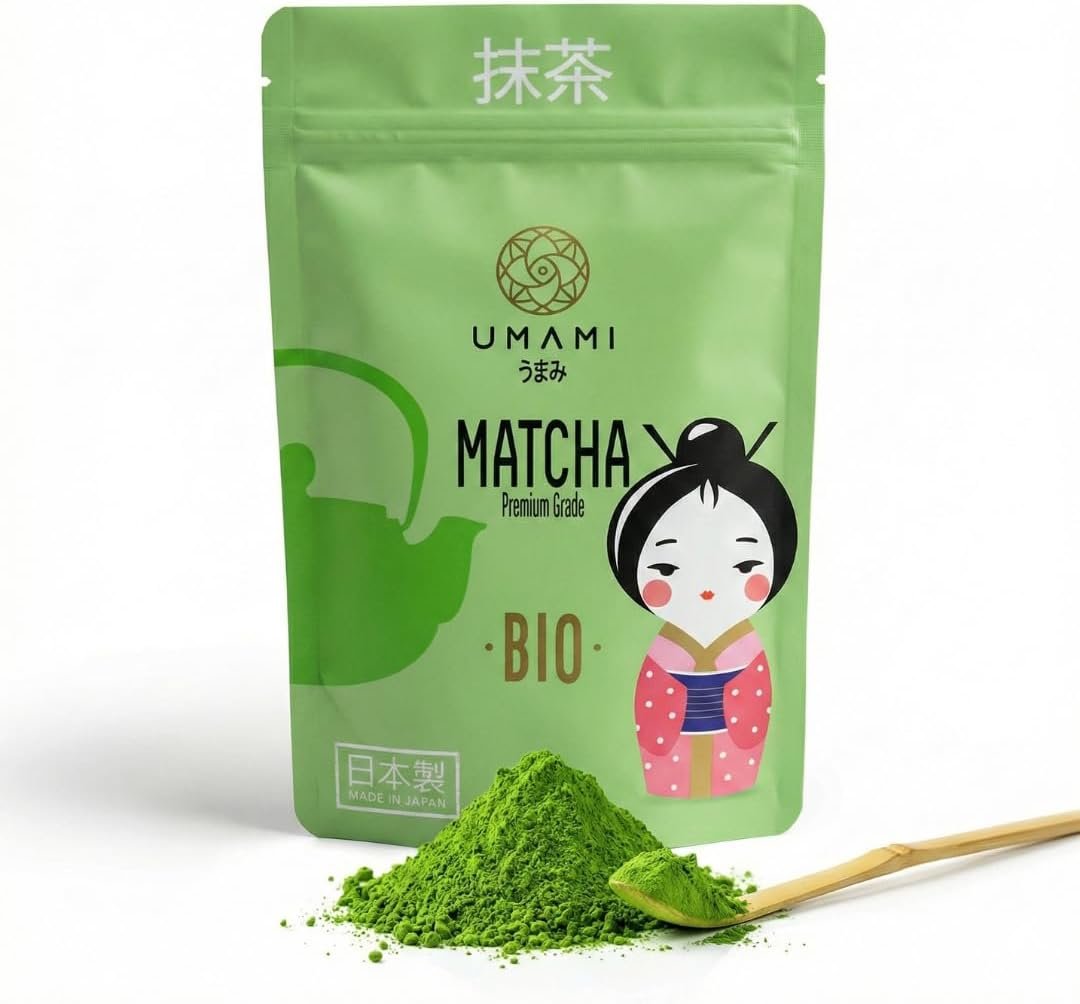 poudre de thé vert matcha bio