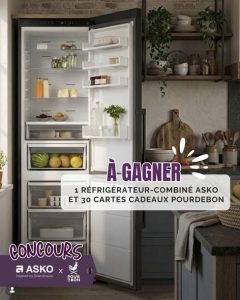 réfrigérateur-combiné Asko